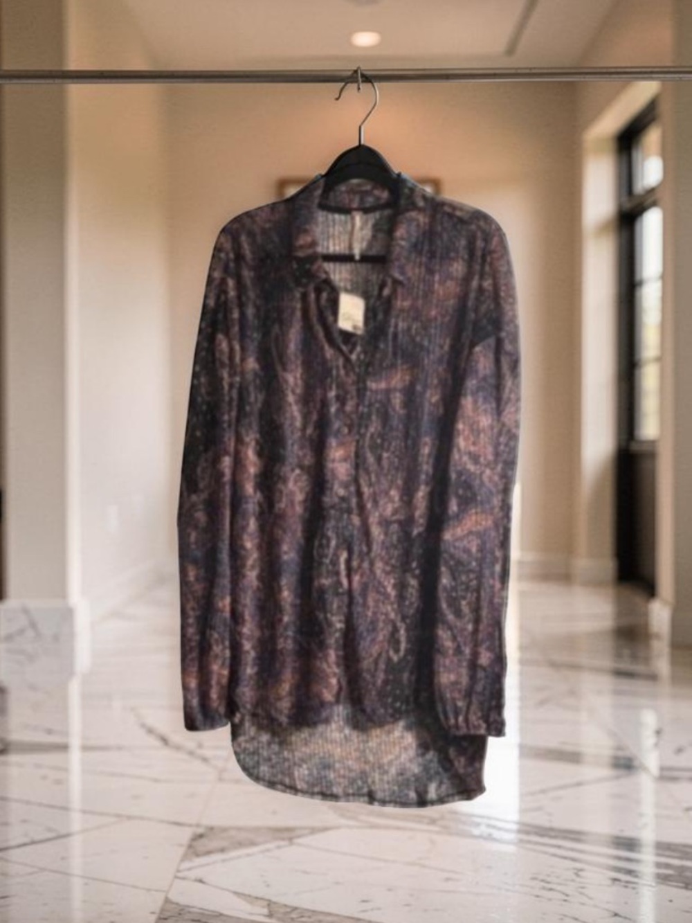 Free People Multicolor Tunic Top